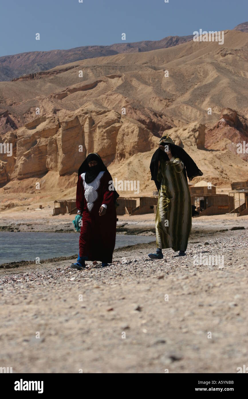 bedouins on beach Stock Photo - Alamy