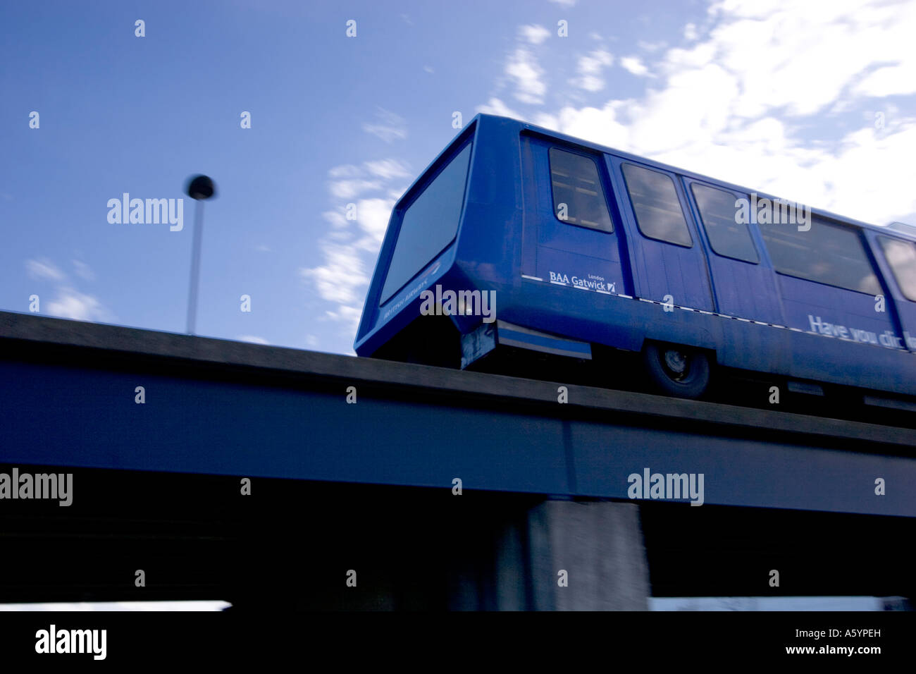 London Gatwick airport transit Gatwick airport Speeding shuttle train