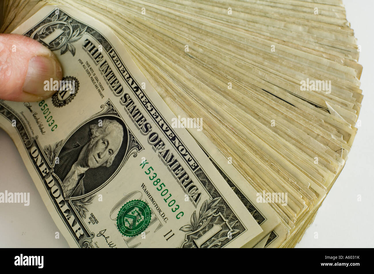 money dollar bills USA Stock Photo