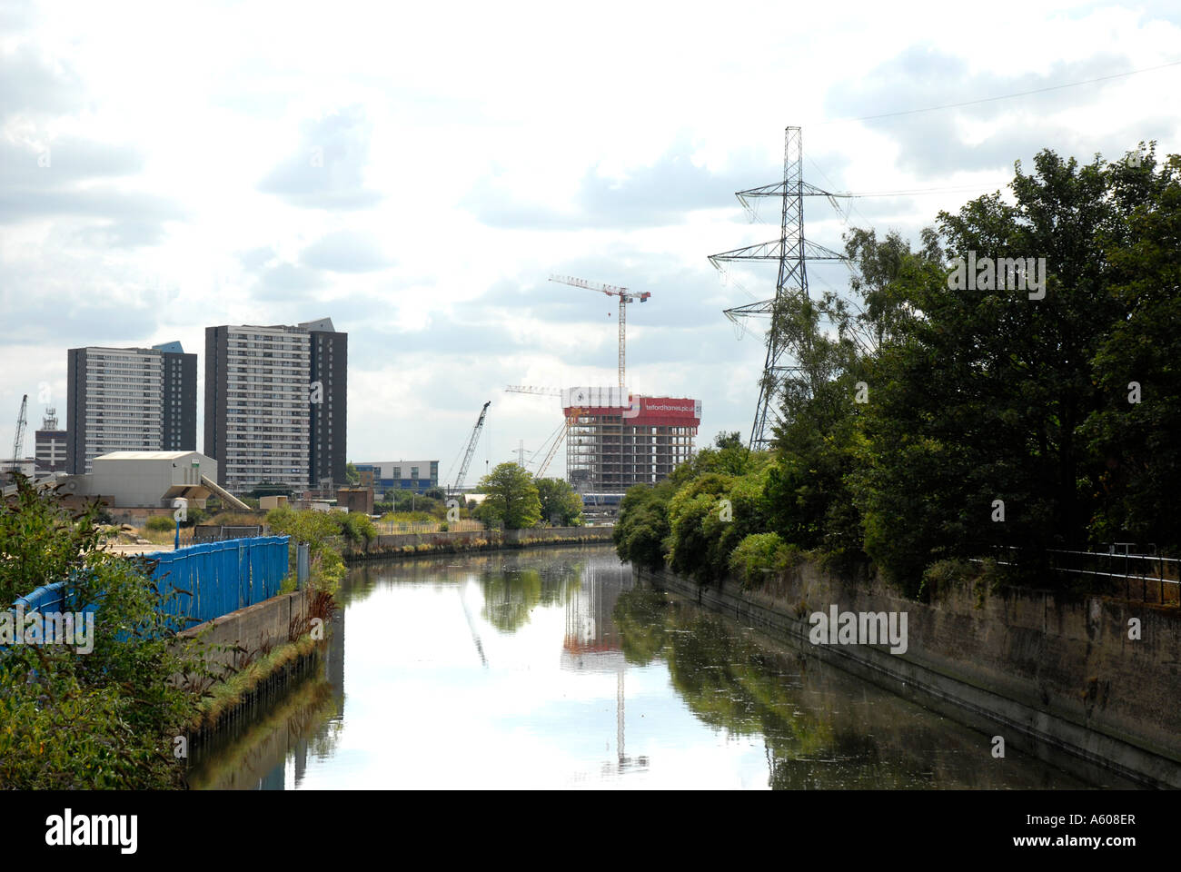 The London 2012 Olympic Games Site Before Demolition And Reconstruction 