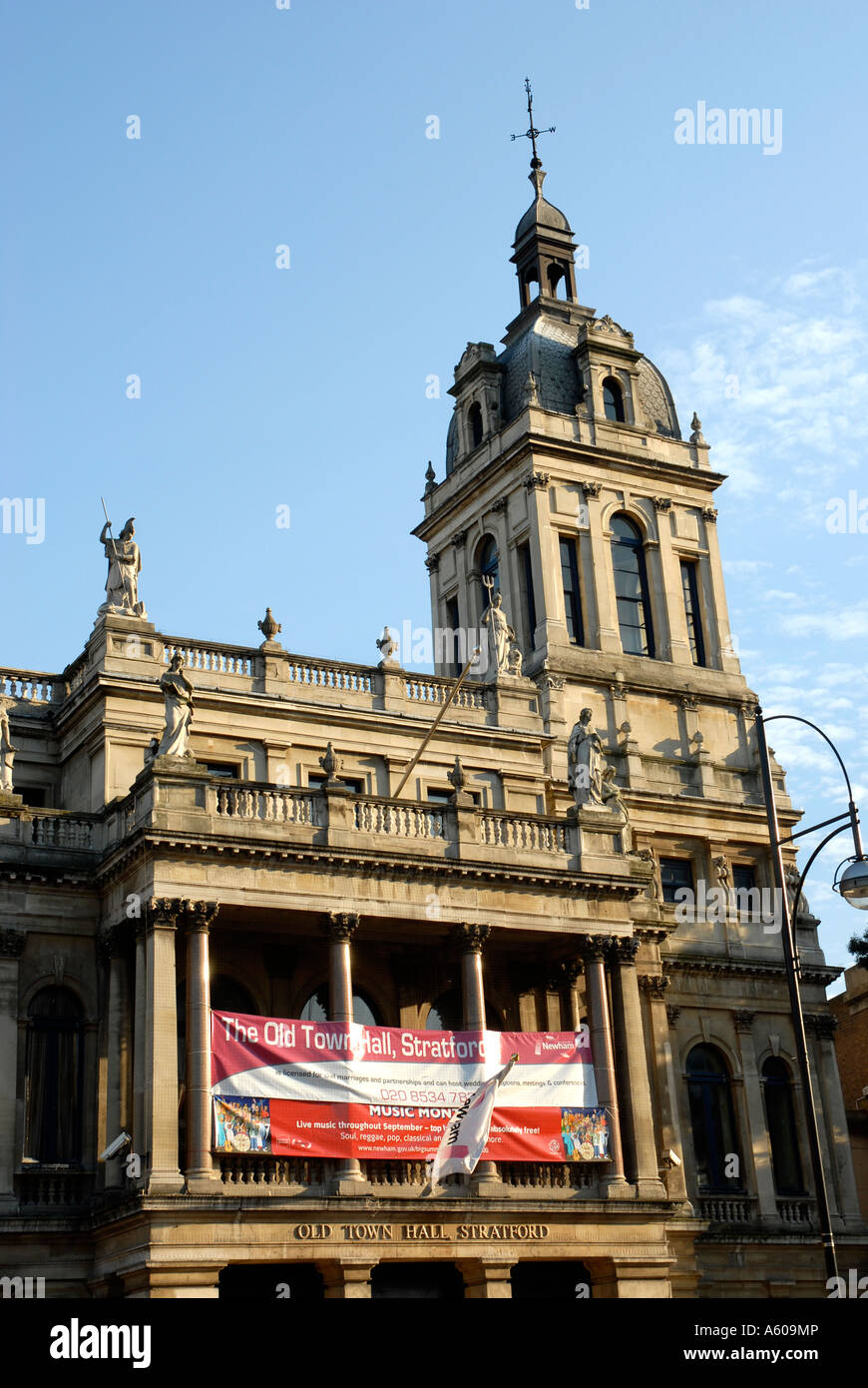The Old Town Hall in Stratford London Stock Photo Alamy