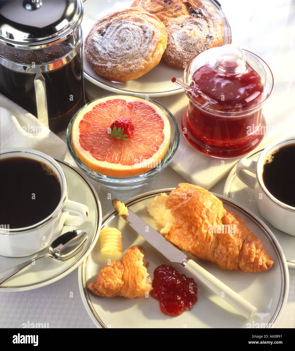 BREAKFAST Stock Photo