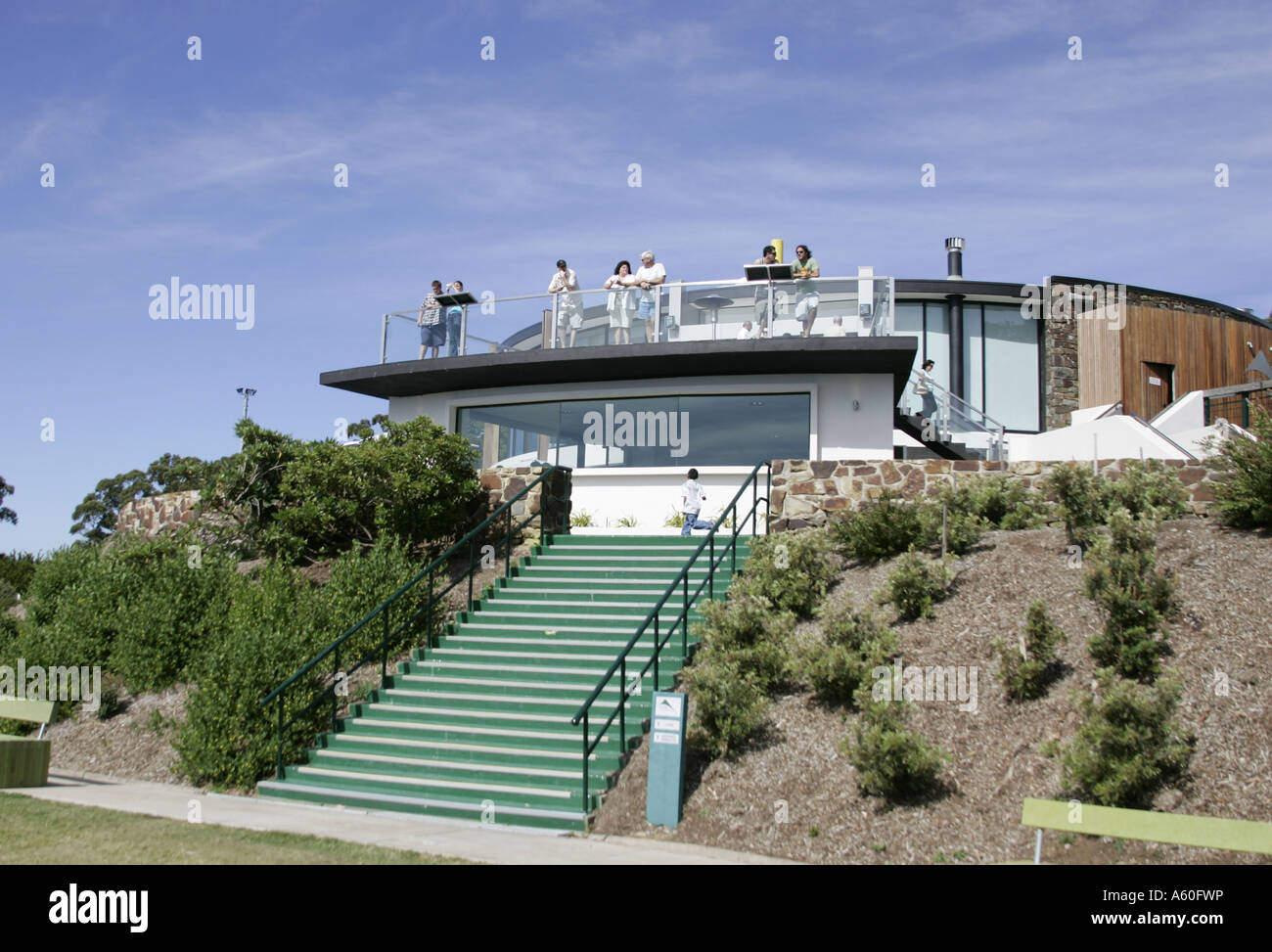 SkyHigh restaurant and viewing platform on Mt.Dandenong in Victoria,Australia Stock Photo Alamy