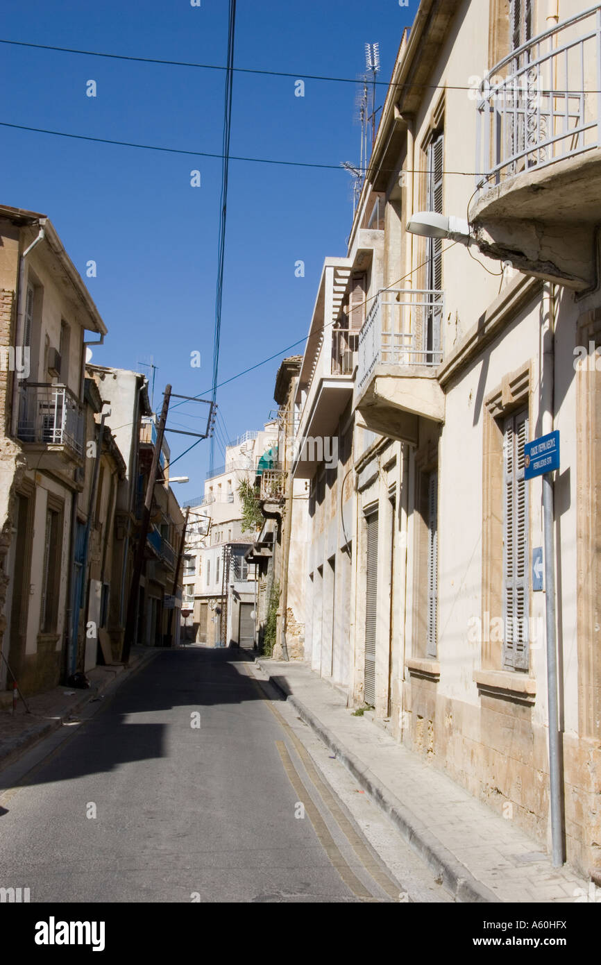 Cypriot Street Stock Photo