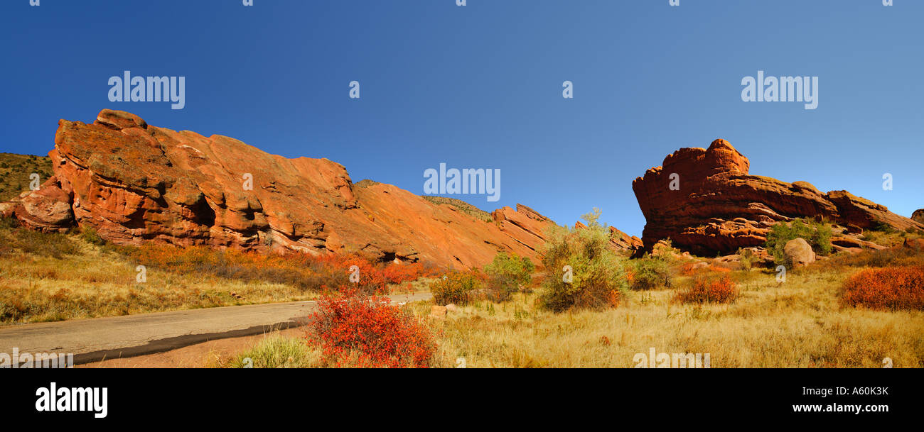 Red Rocks Roxburgh Park Red rocks park amphitheatre colorado hi-res stock photography and ...