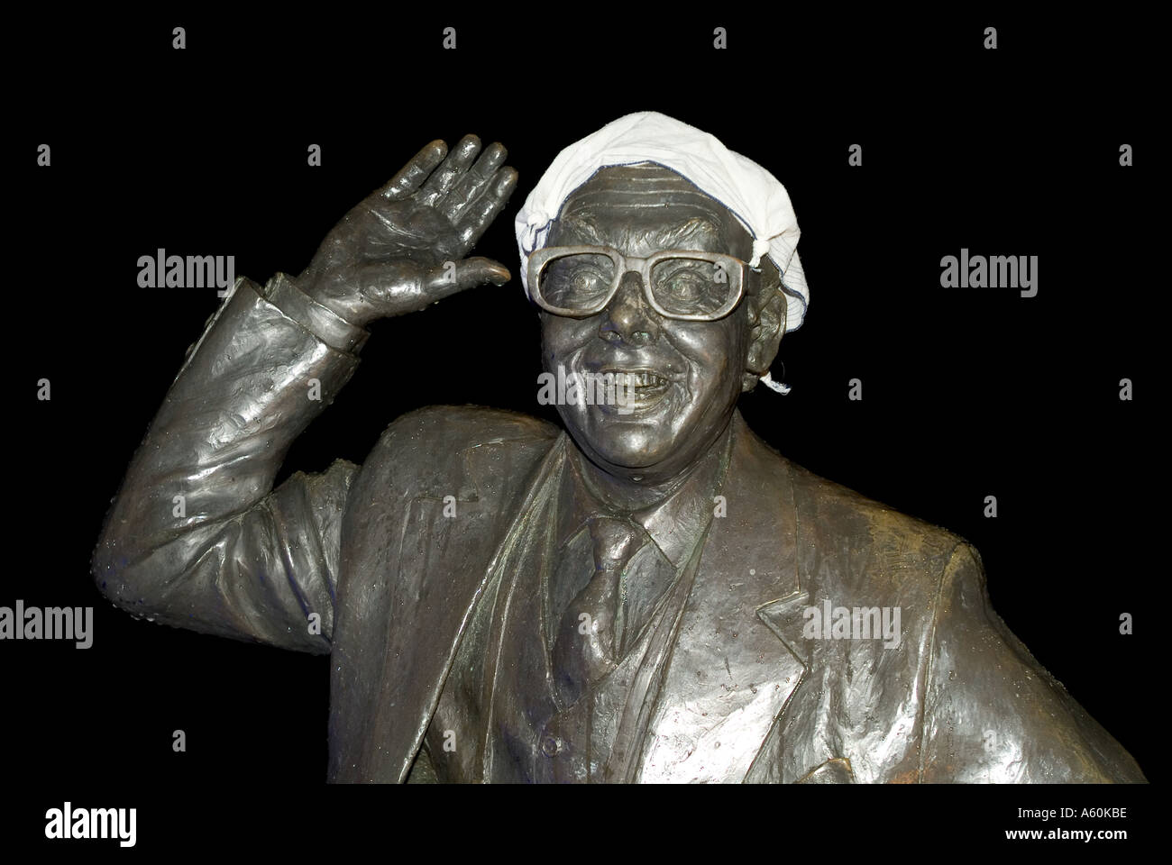 eric morecambe statue Stock Photo - Alamy
