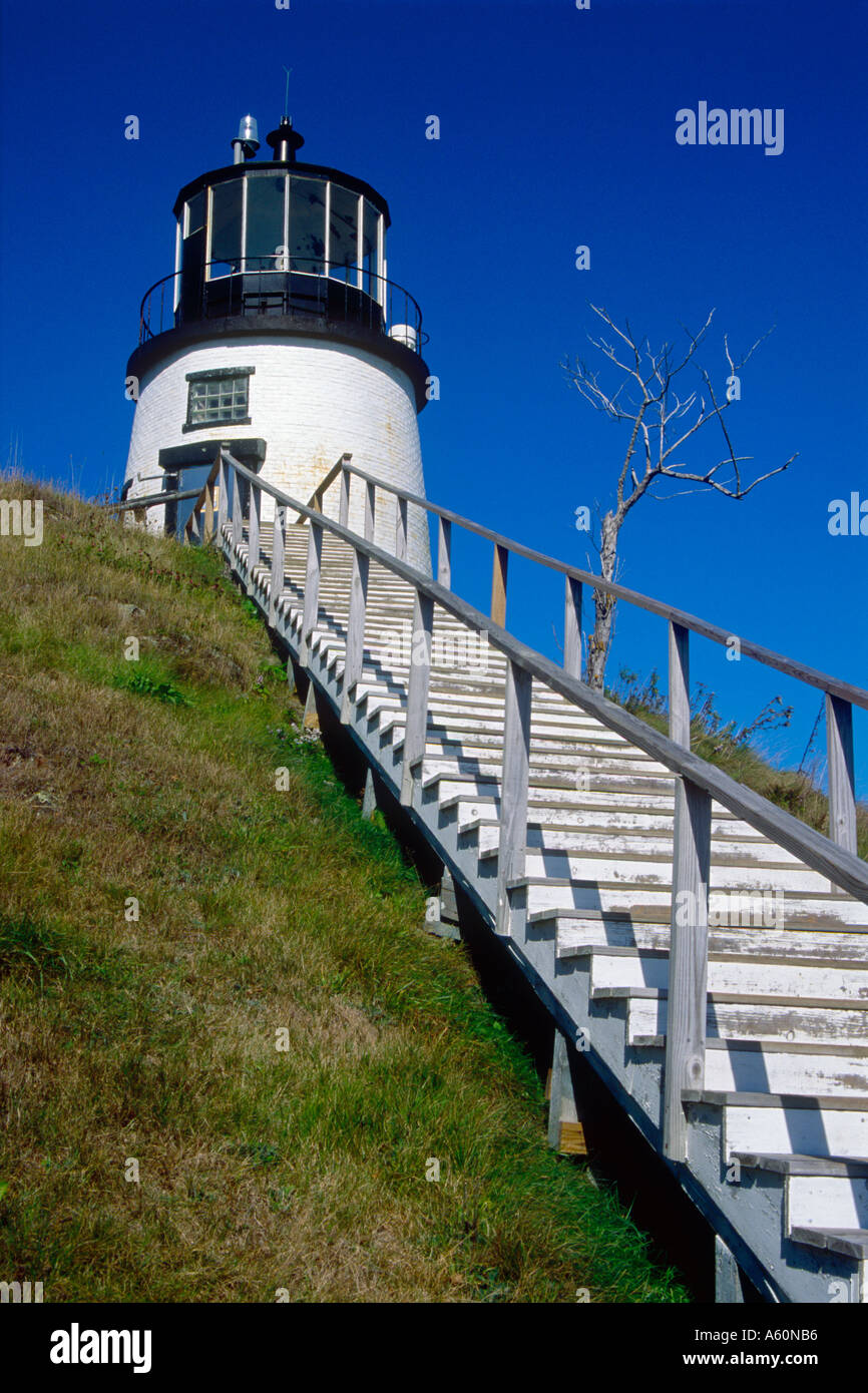 Owls Head Light Owls Head Maine Stock Photo Alamy