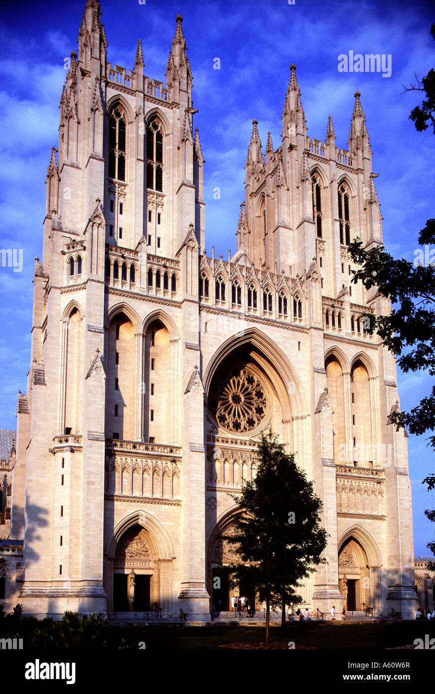 Washington National Cathedral, Washington D.C. Stock Photo