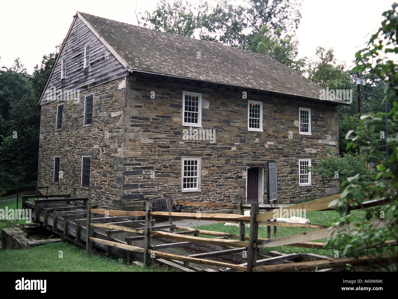 Old Mill, Rock Creek Park, Washington, D.C. Stock Photo