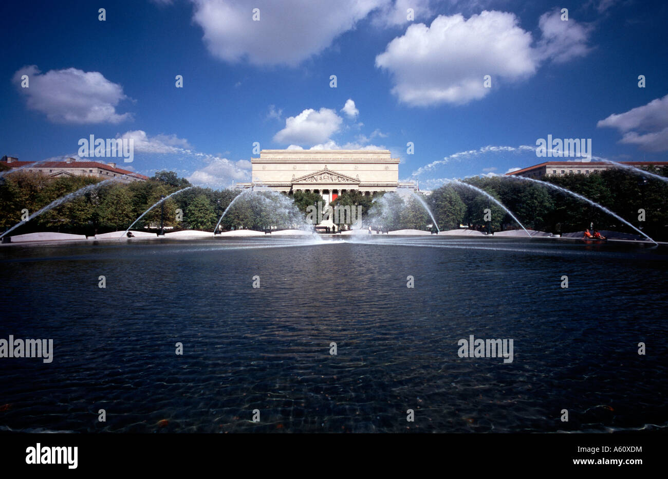 National Gallery of Art Sculpture Garden, Washington D.C. Stock Photo