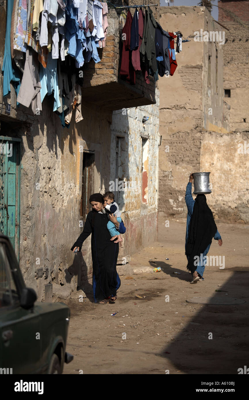 Giza suburb, Cairo, Egypt 2007 Stock Photo