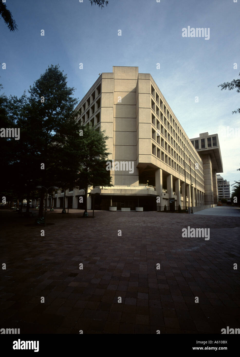 Federal Bureau of Investigation (FBI) Building, Washington, D.C. Stock Photo