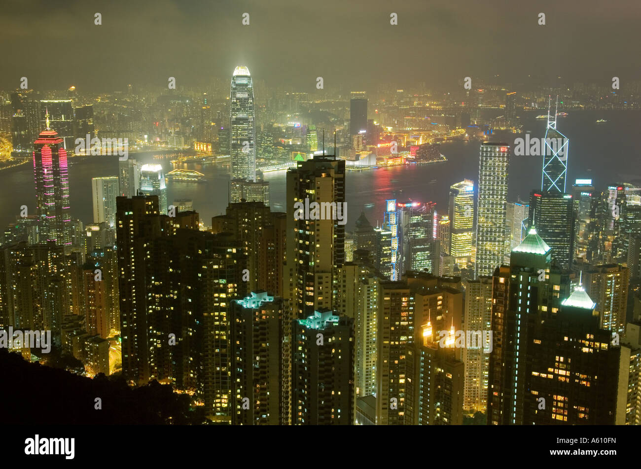 Hong kong harbour asia economy hi-res stock photography and images - Alamy