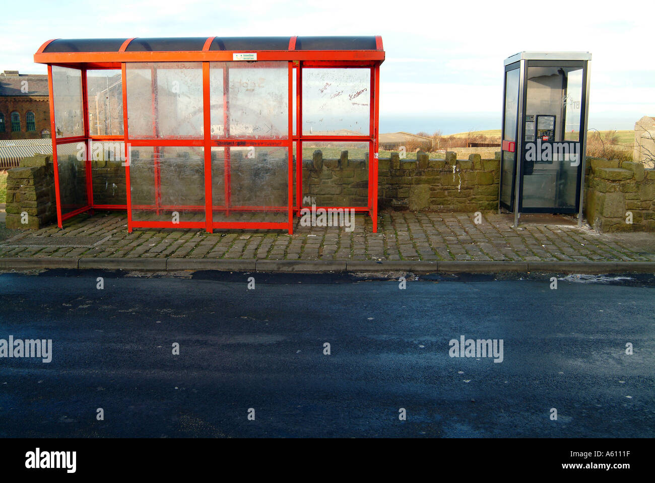 Plastic Bus Shelter High Resolution Stock Photography and Images - Alamy