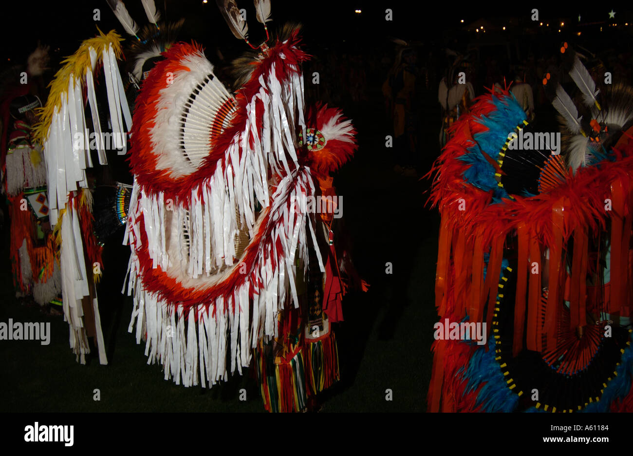 Southern California Indian tribes at a Pow Wow in Indio California