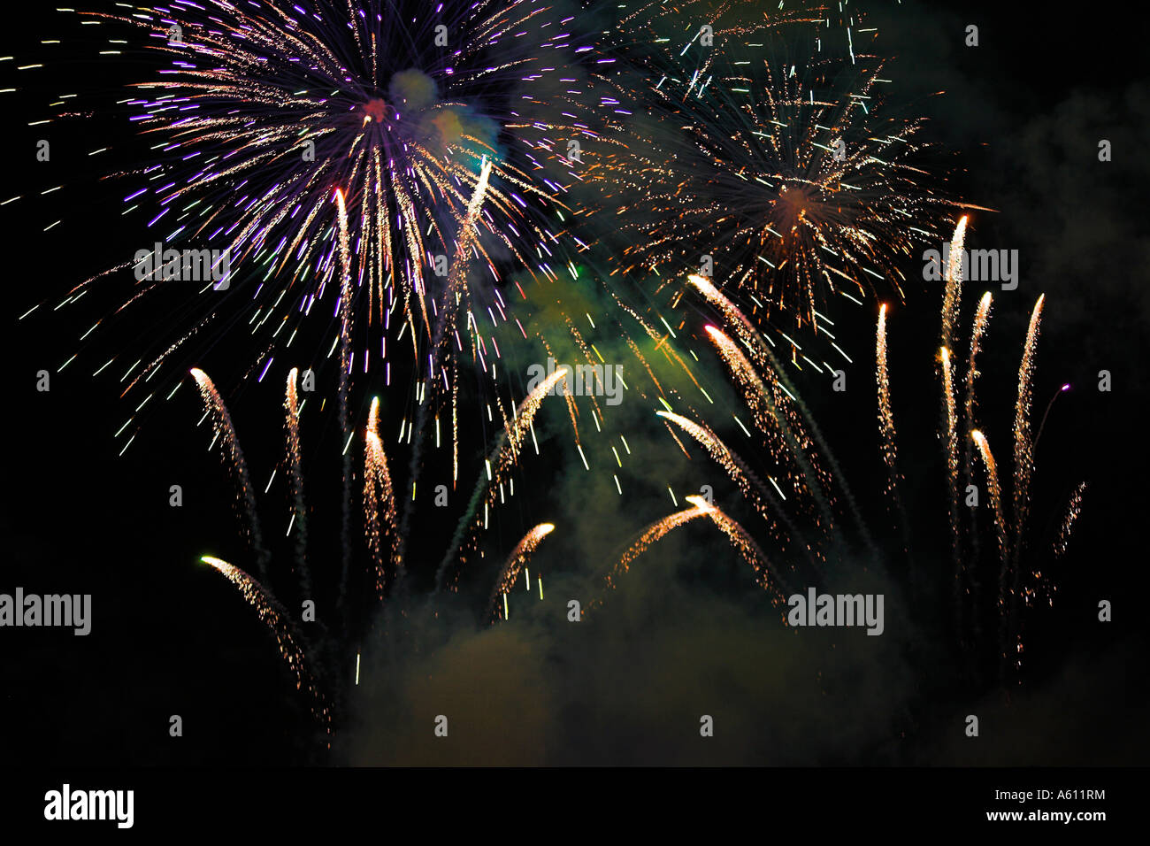 Fireworks, Orlando, Florida, USA Stock Photo Alamy