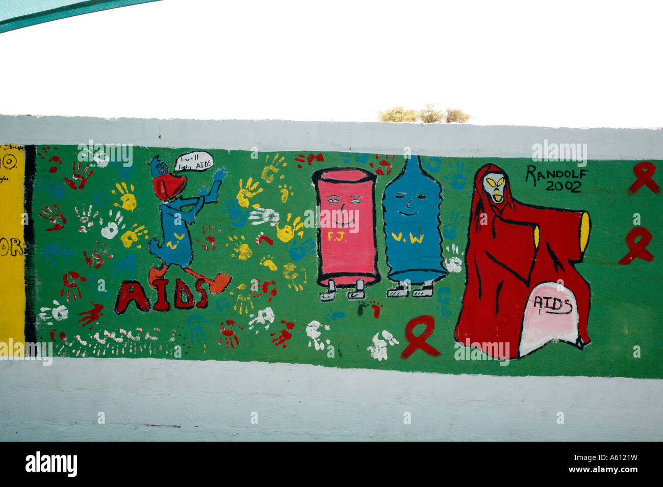 Aids mural prevention hi-res stock photography and images - Alamy