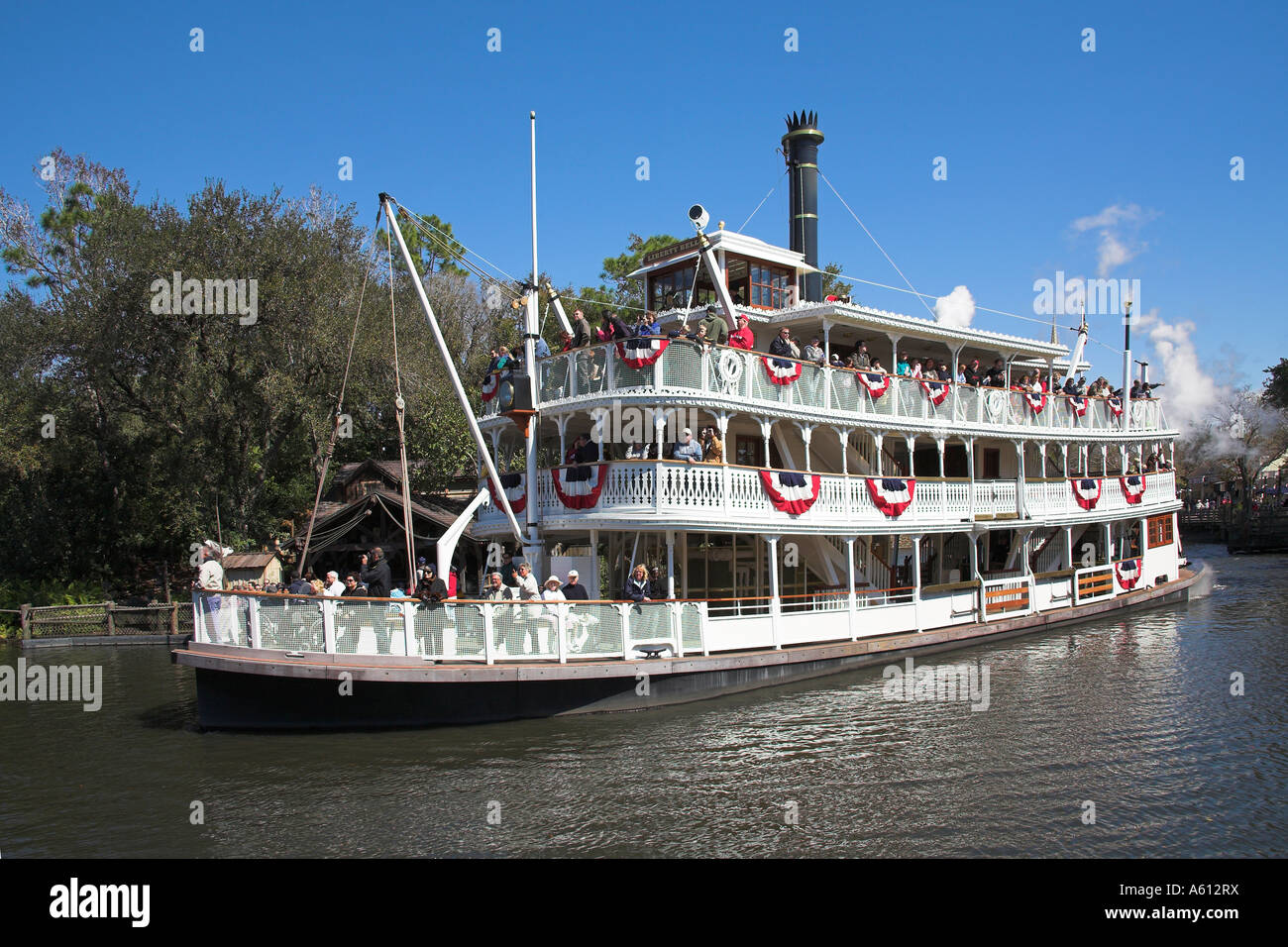 Liberty Belle Paddle Steamer, Liberty Square Riverboat, Magic Kingdom