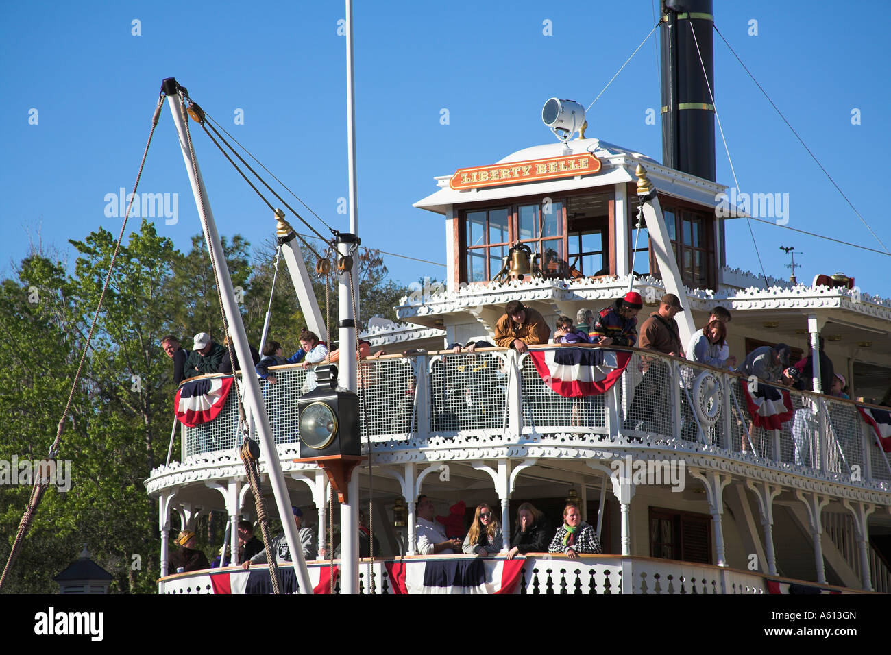 Liberty Belle Paddle Steamer, Liberty Square Riverboat, Magic Kingdom