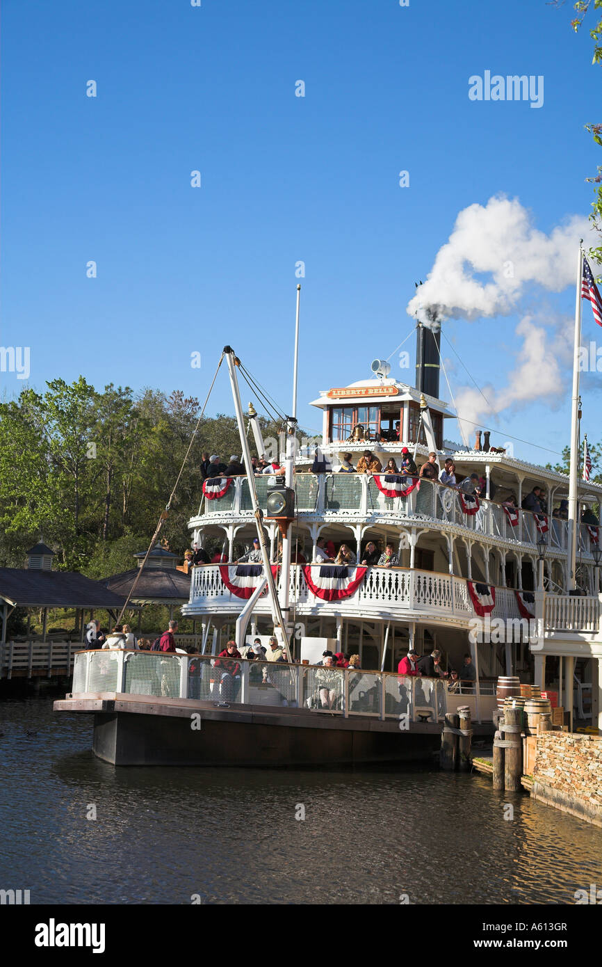 Liberty Belle Paddle Steamer, Liberty Square Riverboat, Magic Kingdom