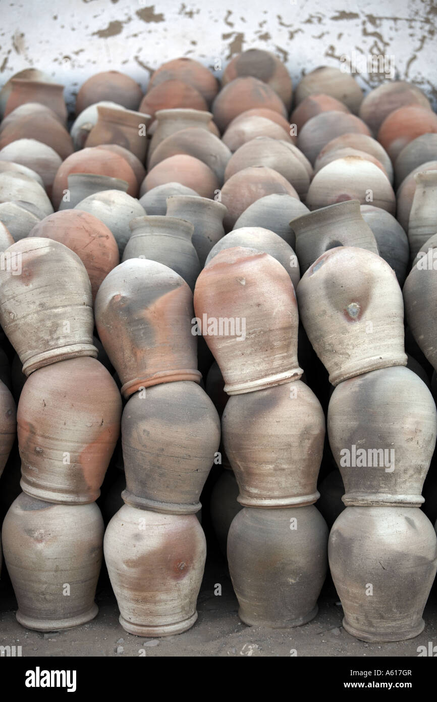 Pottery factory, Al Qasr, Dakhla Oasis, Egypt Stock Photo Alamy