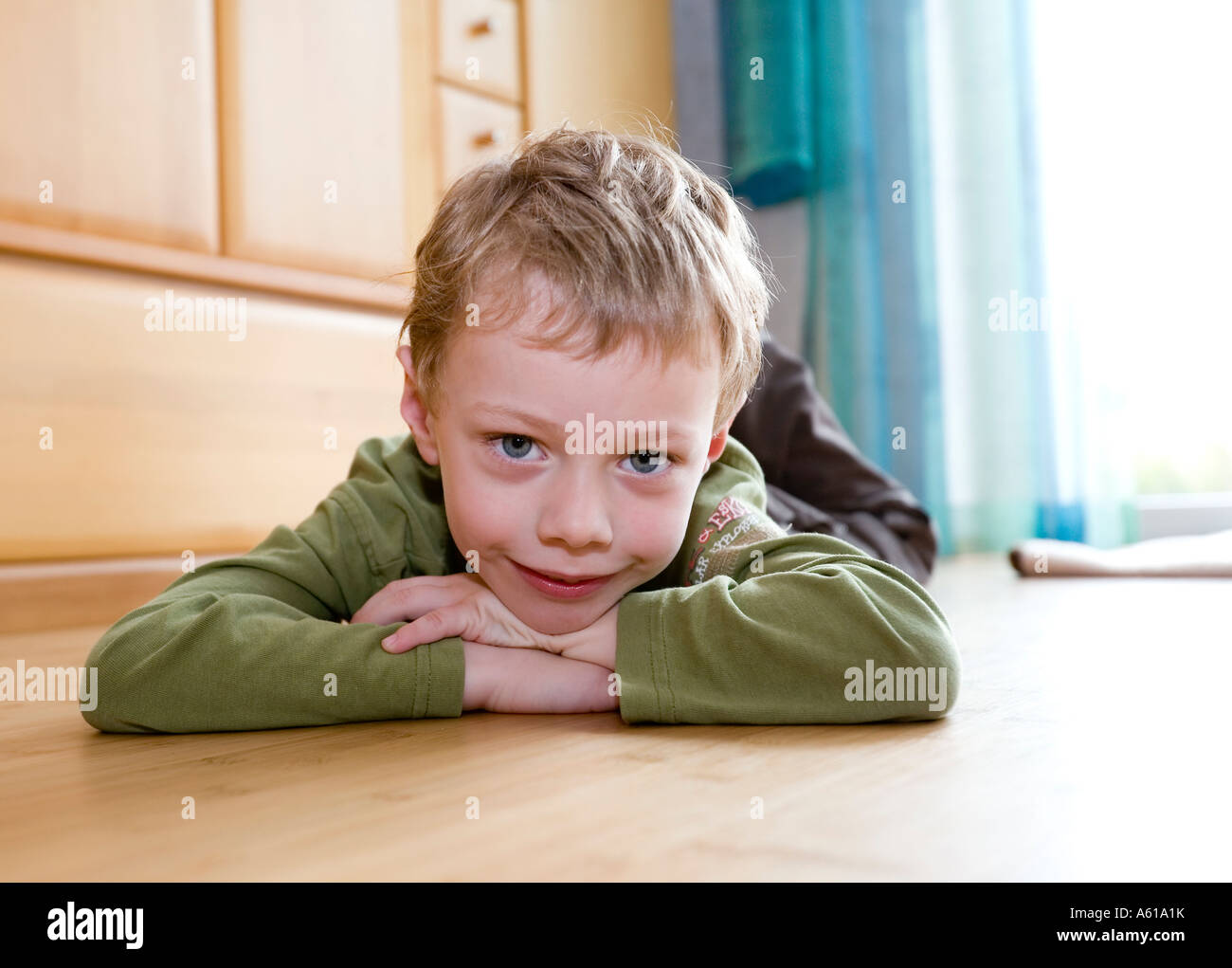 A five year old boy Stock Photo Alamy