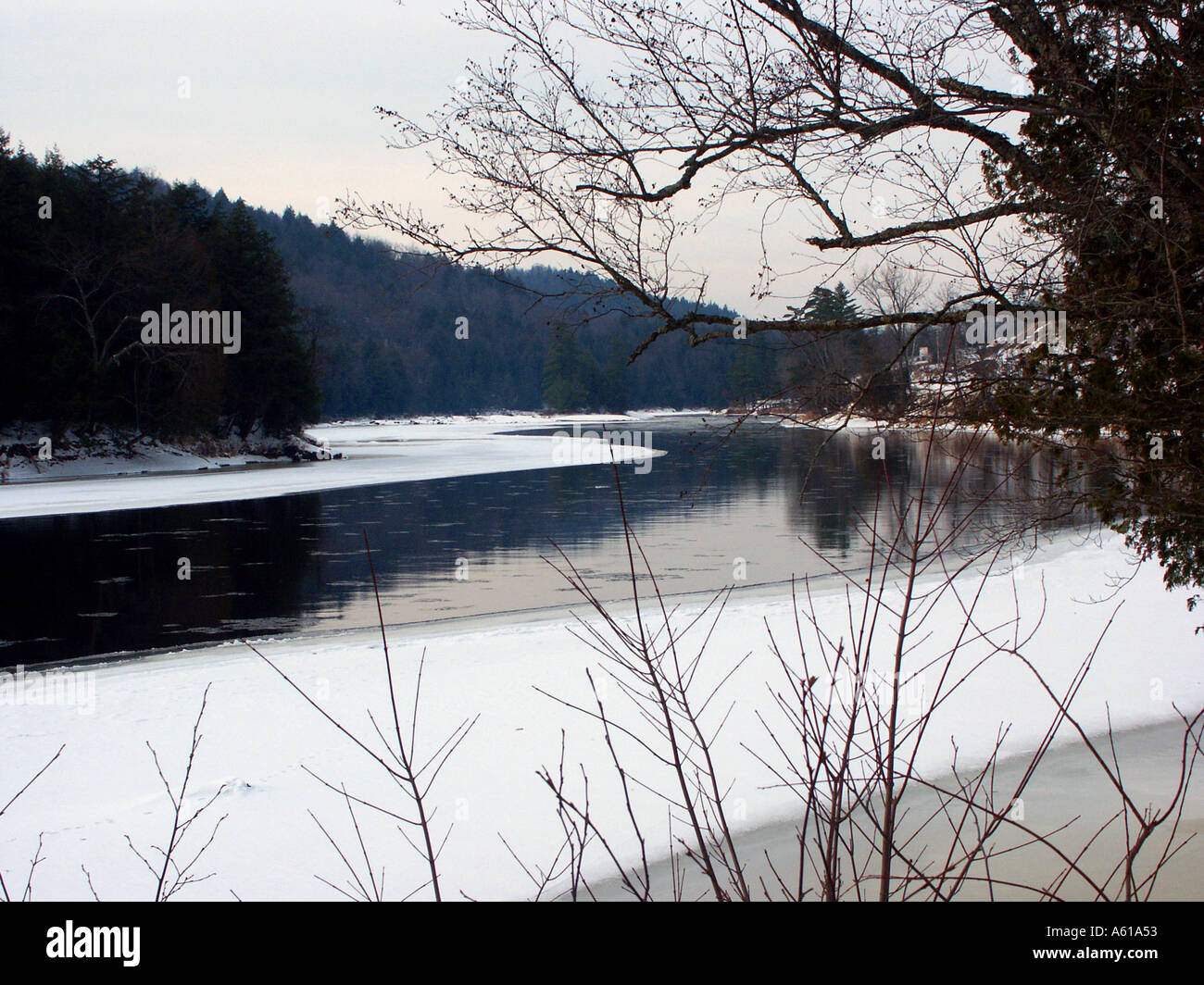Riviere rouge in the Outaouais region Quebec Canada Stock Photo - Alamy