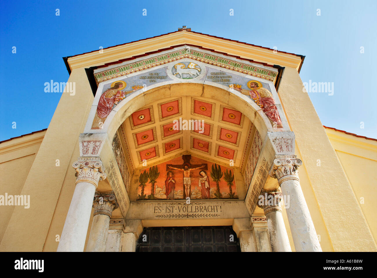 Funeral parlour, North cemetery, Munich, Bavaria, Germany Stock Photo Alamy