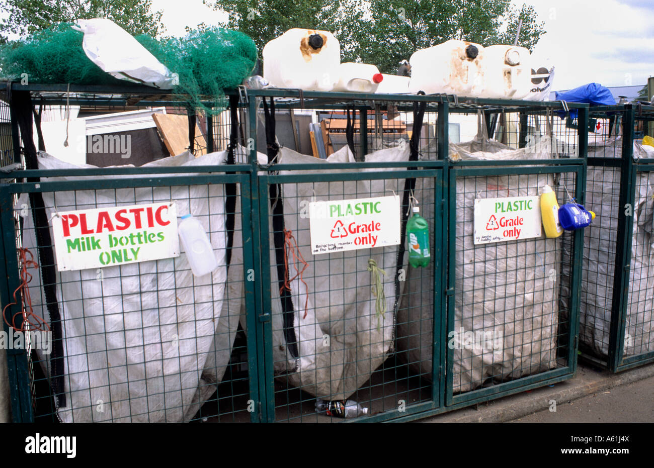 Ecology Green with entire recycling plant in Auckland New Zealand in