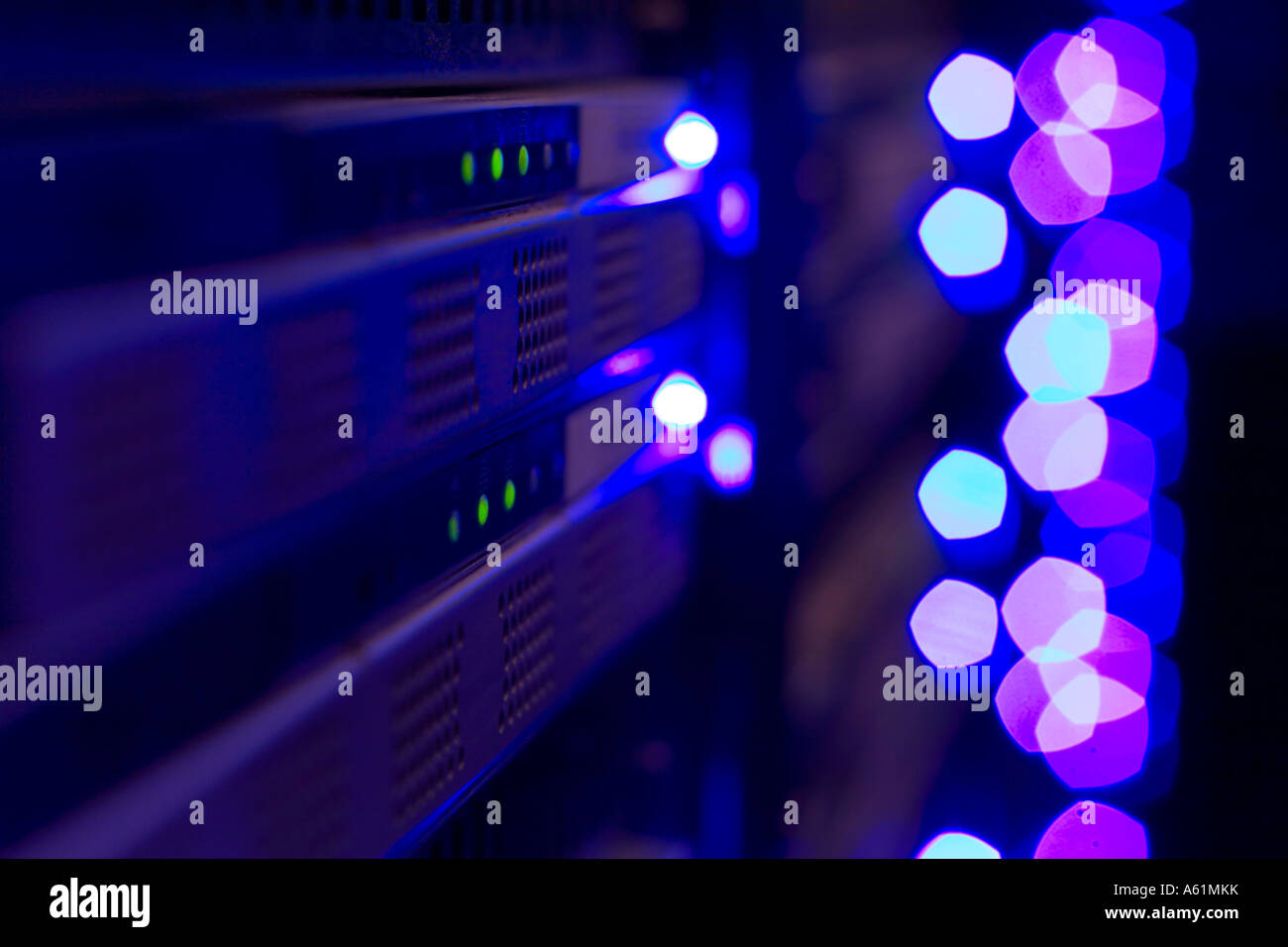 computer machine room Stock Photo Alamy