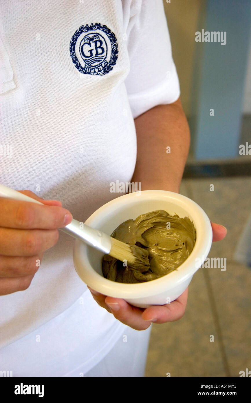 Thermal mud treatment italy hi-res stock photography and images - Alamy