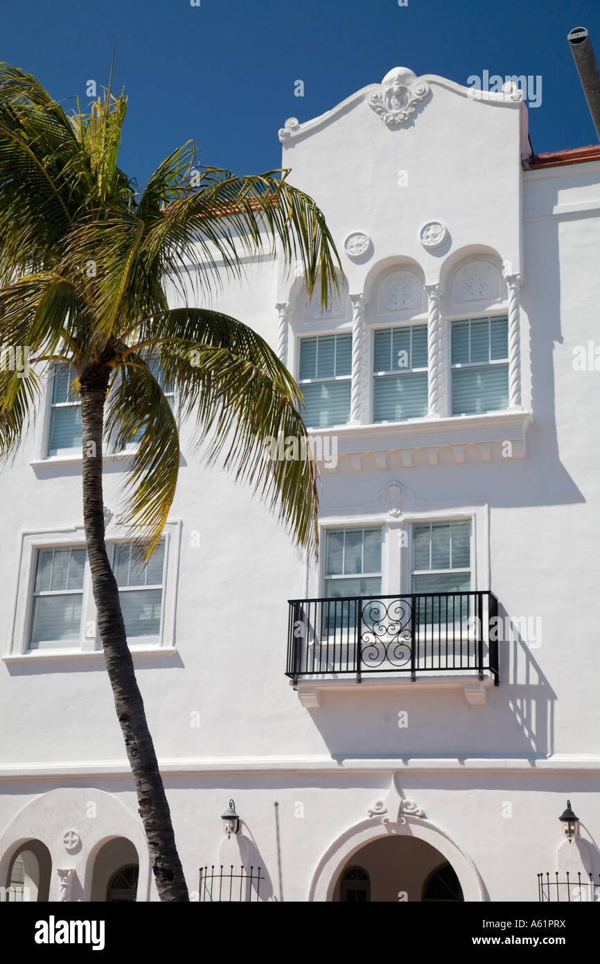 small hotel art decor hotel South Beach Miami Florida USA Stock Photo