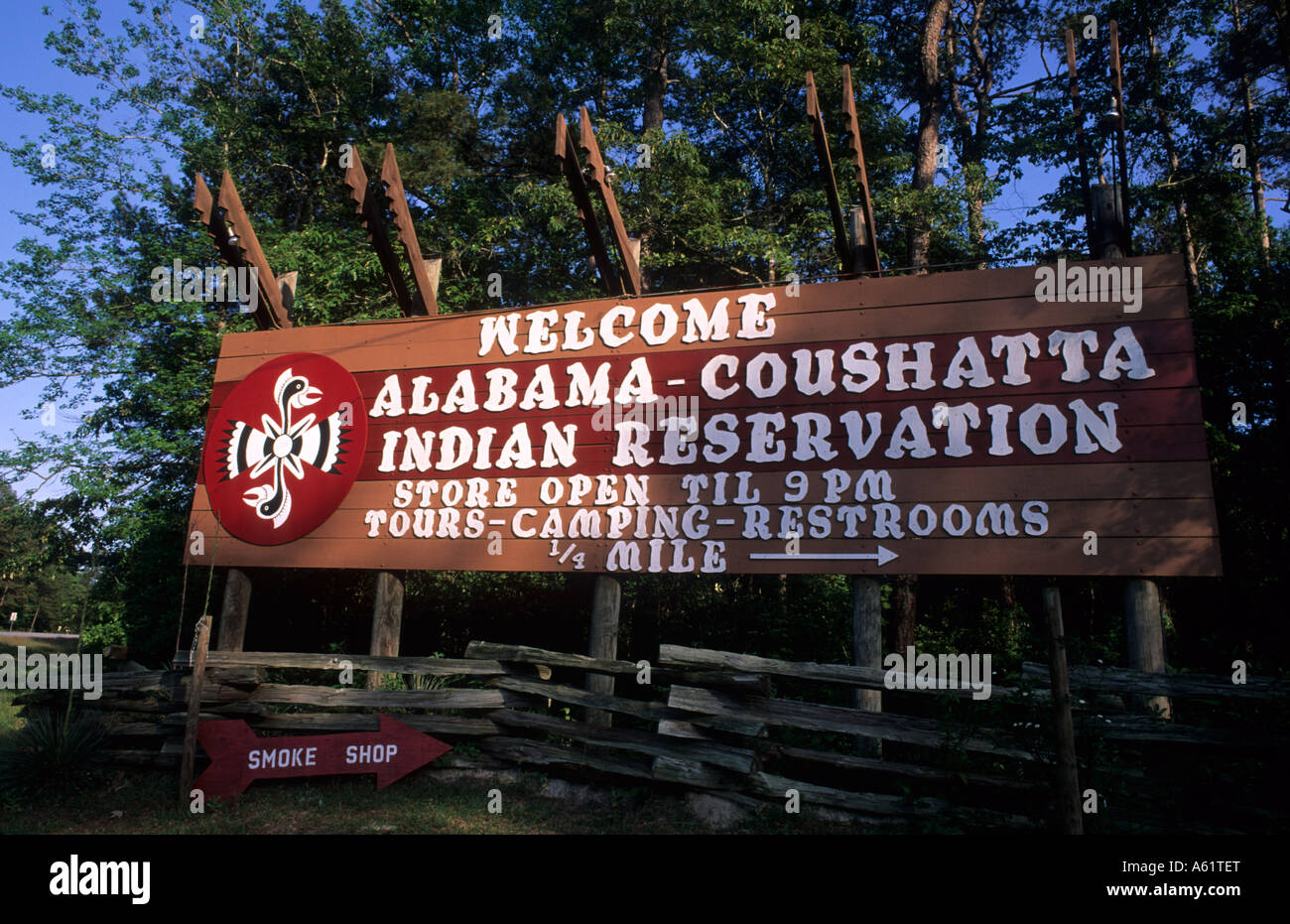 Where did the Alabama-Coushatta live?
