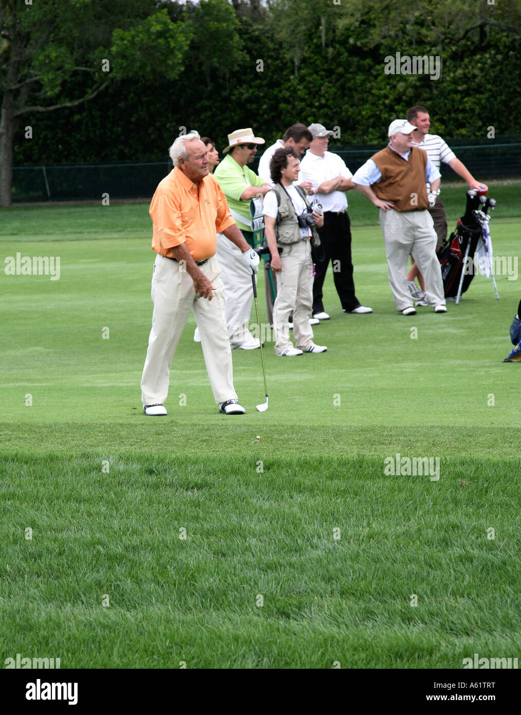 Arnold Palmer in his own Bay Hill Golf Tournament Stock Photo Alamy