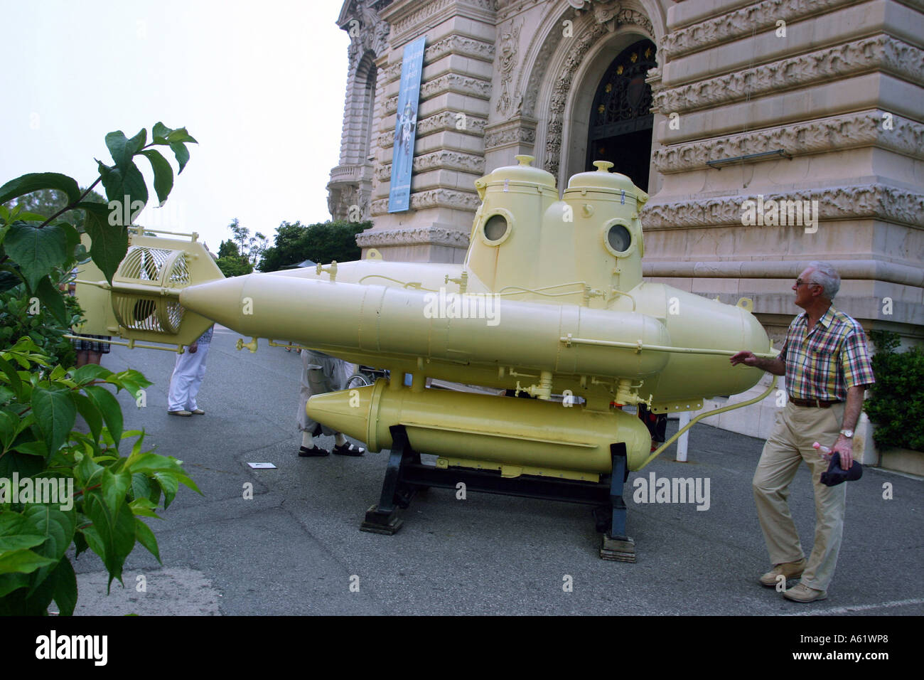 Submarine Oceanographic museum Montecarlo Principato di Monaco Europe Stock Photo