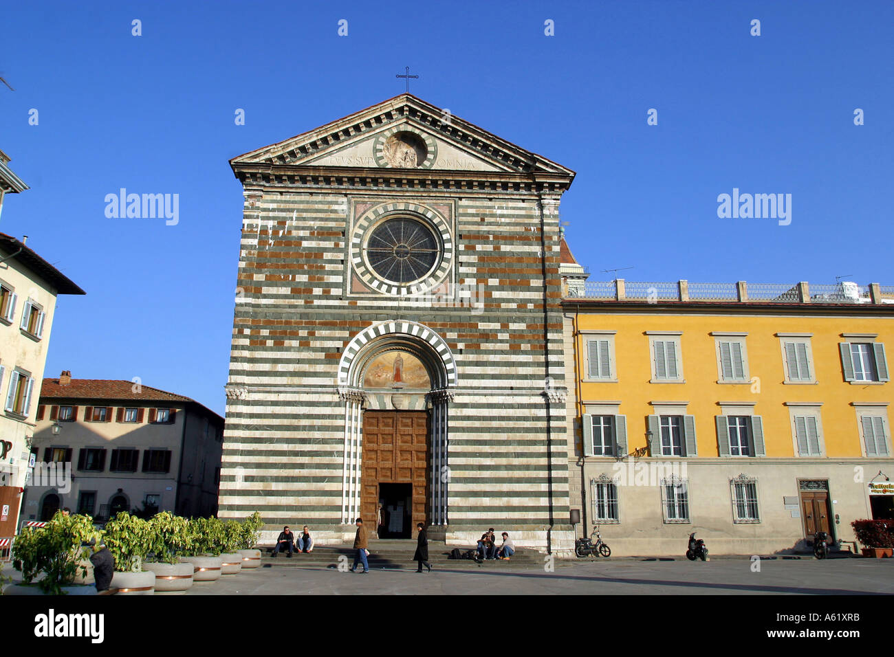 San Francesco church Prato Tuscany Italy Stock Photo