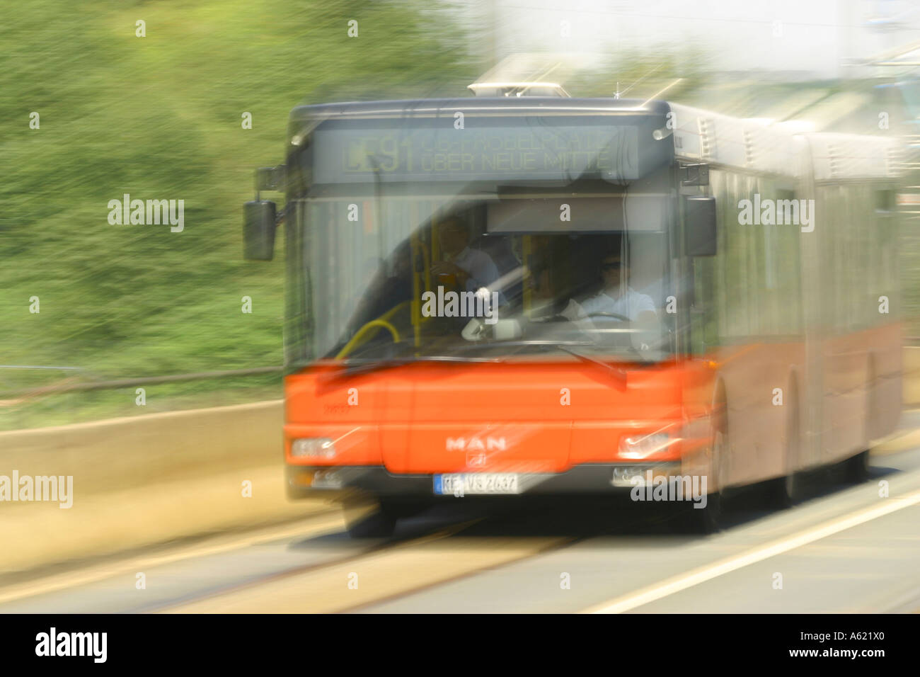 Bus arriving on road hi-res stock photography and images - Alamy