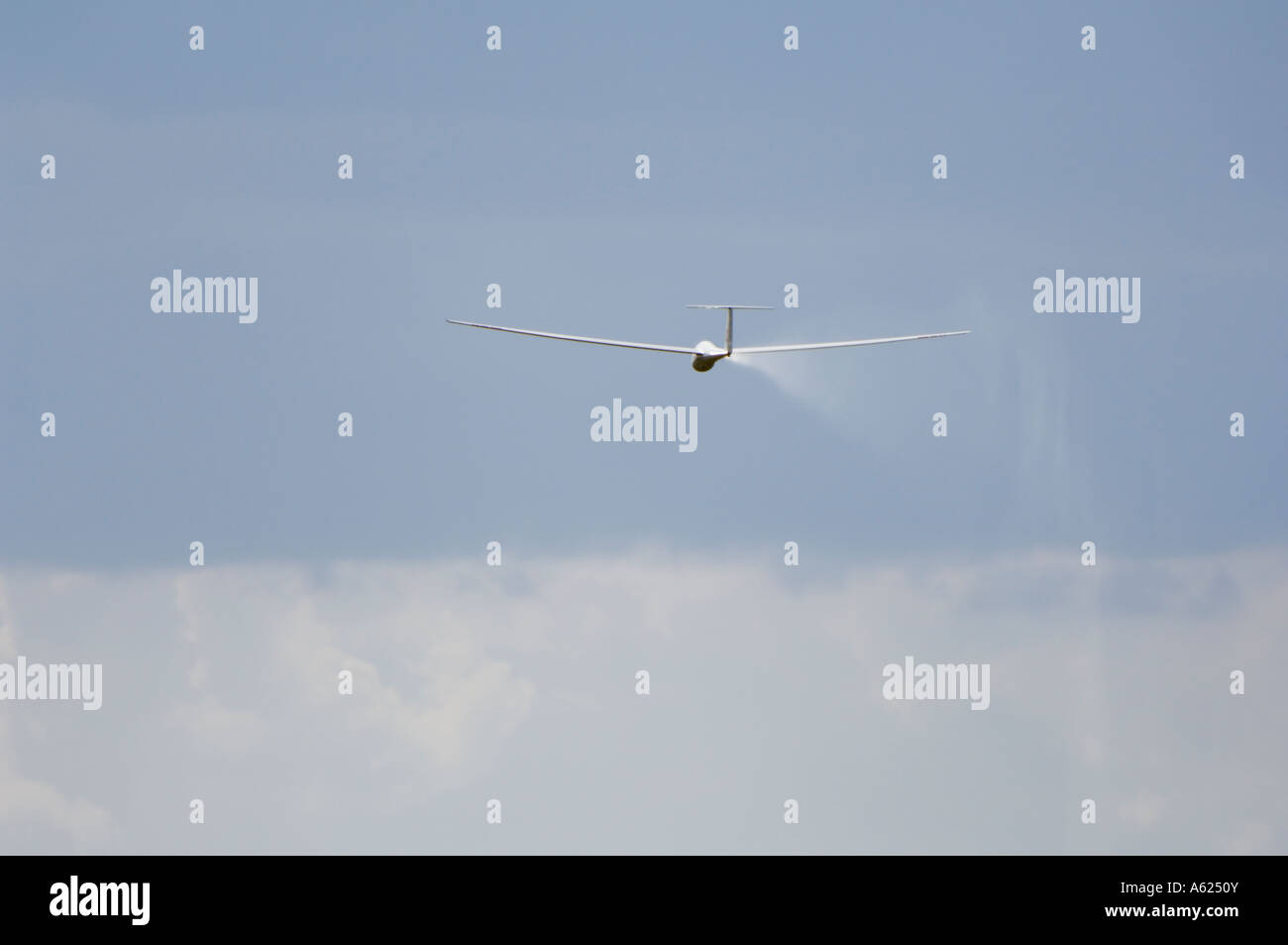 Glider dumping water ballast Stock Photo Alamy