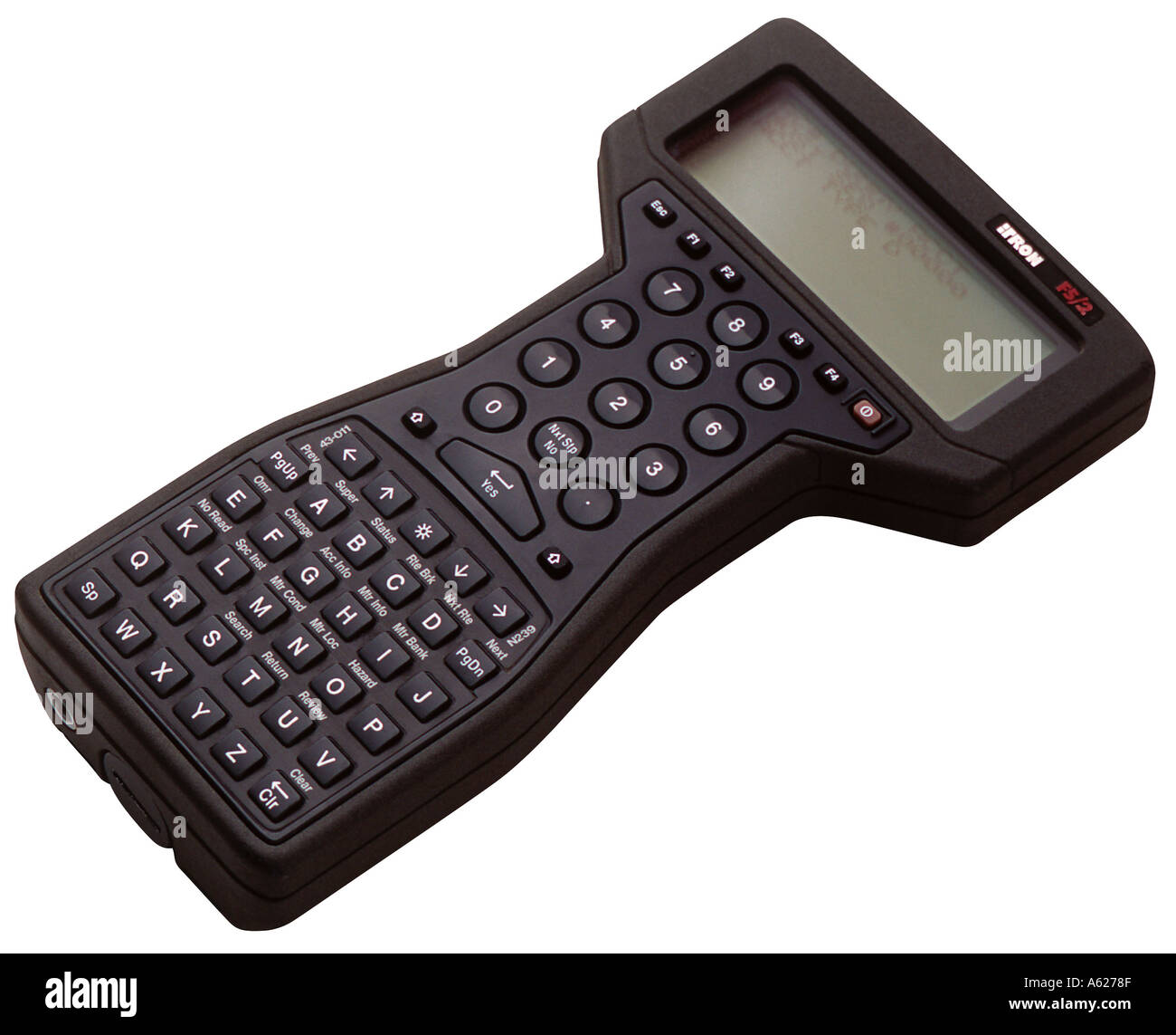 Hand held meter reader Stock Photo Alamy