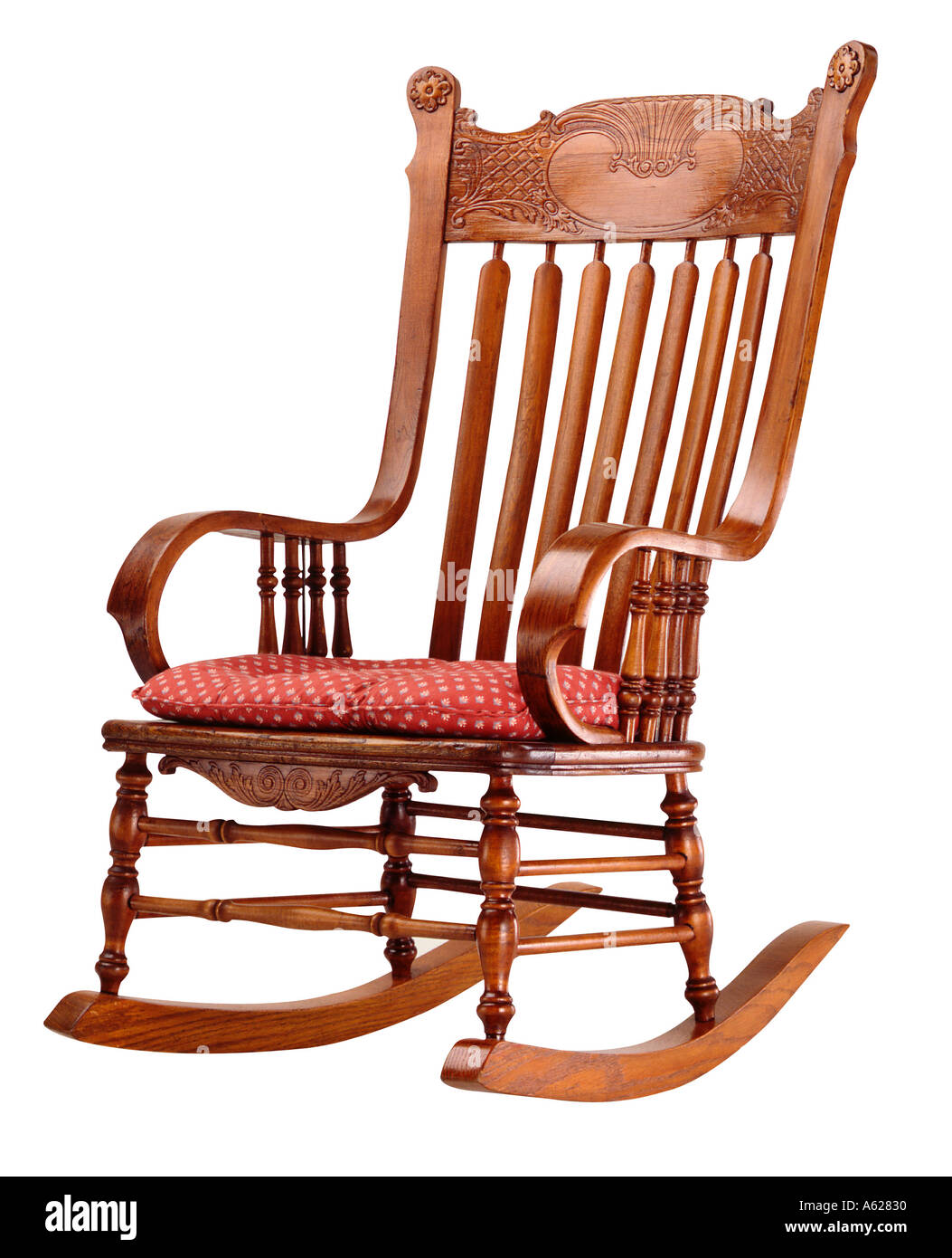 Antique rocking chair Stock Photo