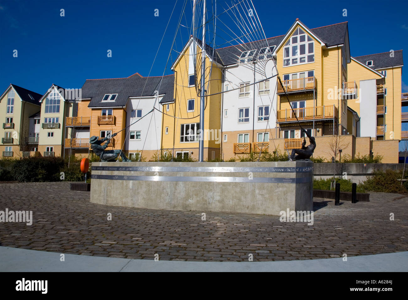 St Mary’s Island a new housing development on the site of the old Royal