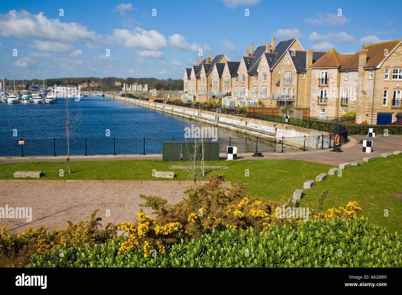 St Mary’s Island a new housing development on the site of the old Royal