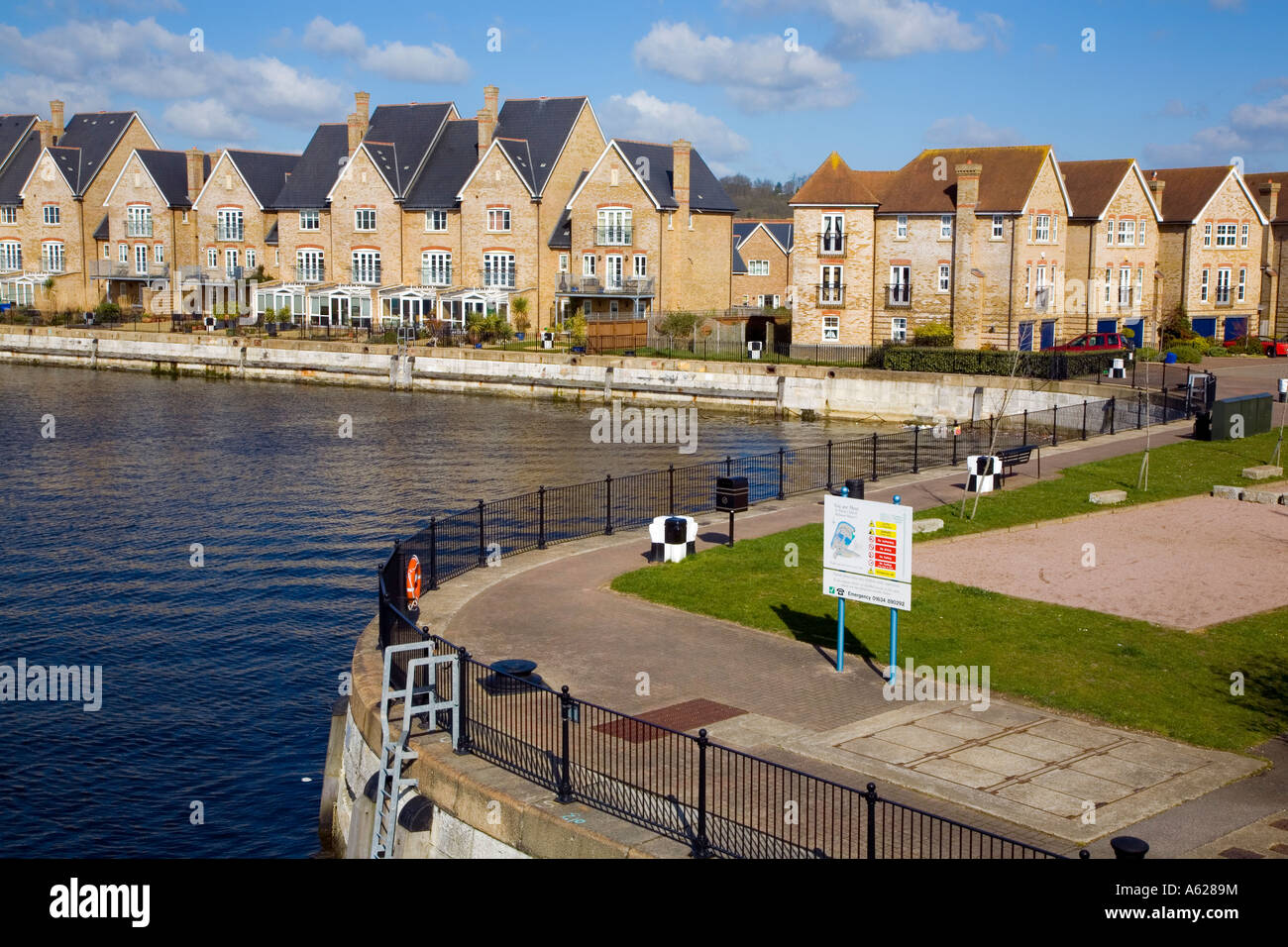 St Mary’s Island a new housing development on the site of the old Royal