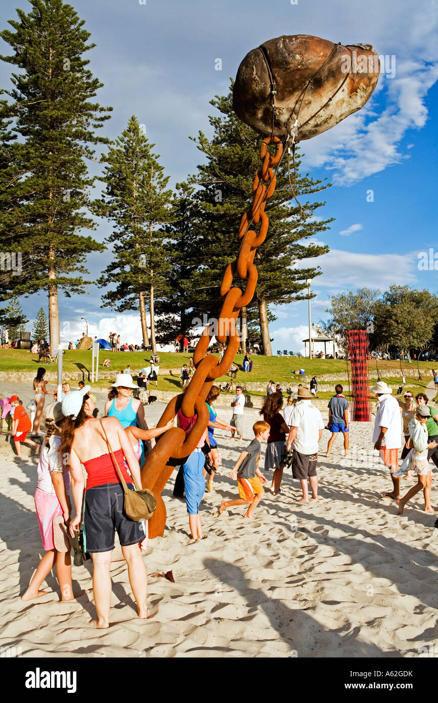 Sculpture by the Sea exhibition, Cottesloe Beach, Perth, Western