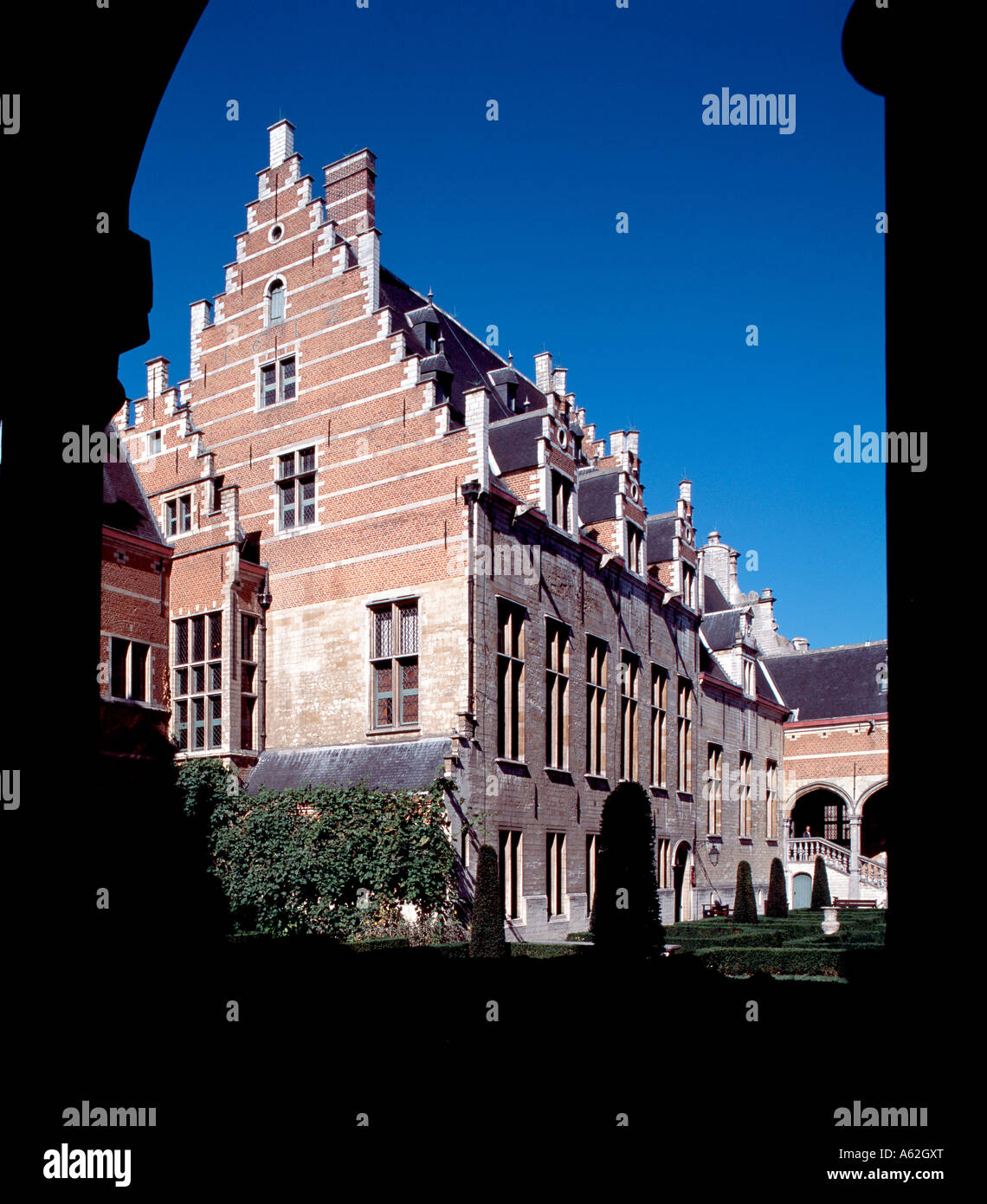 Mechelen, Gerichtshof, Hauptfassade Stock Photo