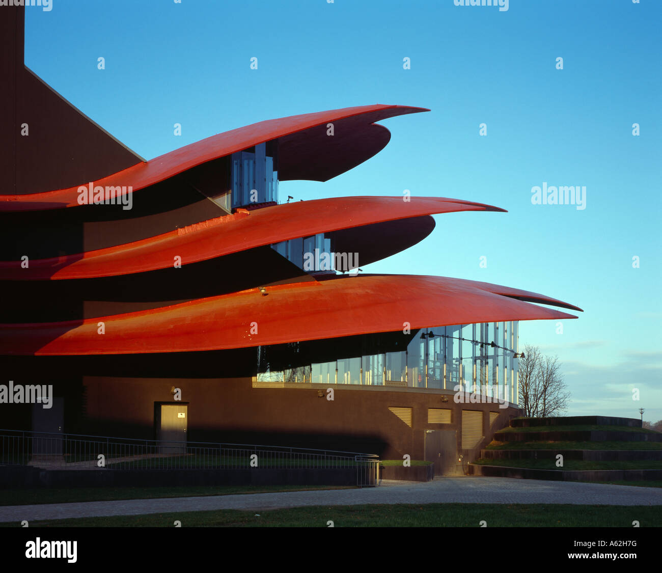 Potsdam, HansOttoTheater, Gottfried Böhm, 2006 Stock Photo Alamy