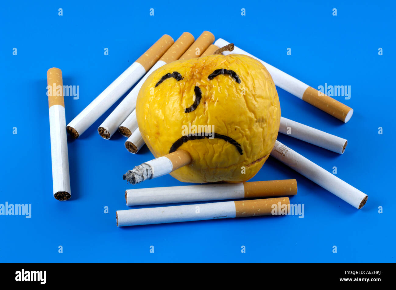 With cigarette hi-res stock photography and images