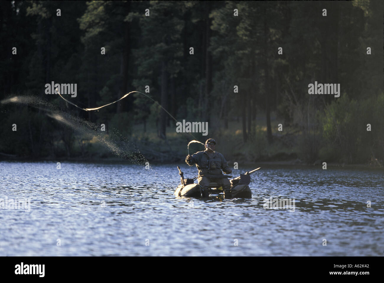 USA Arizona White Mountain Apache Indian Reservation Emerson Craig fly