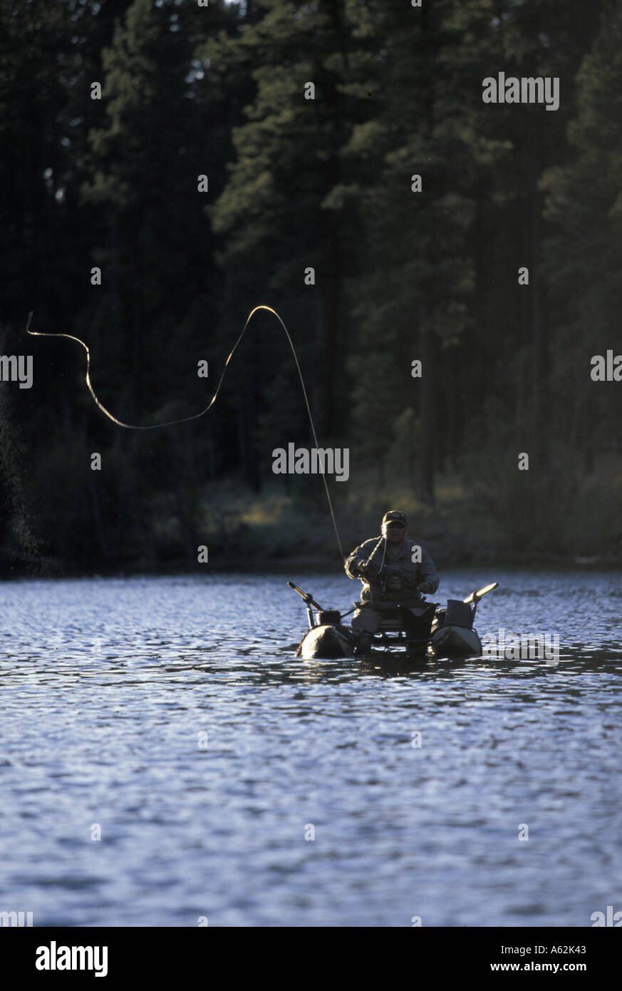 USA Arizona White Mountain Apache Indian Reservation Emerson Craig fly