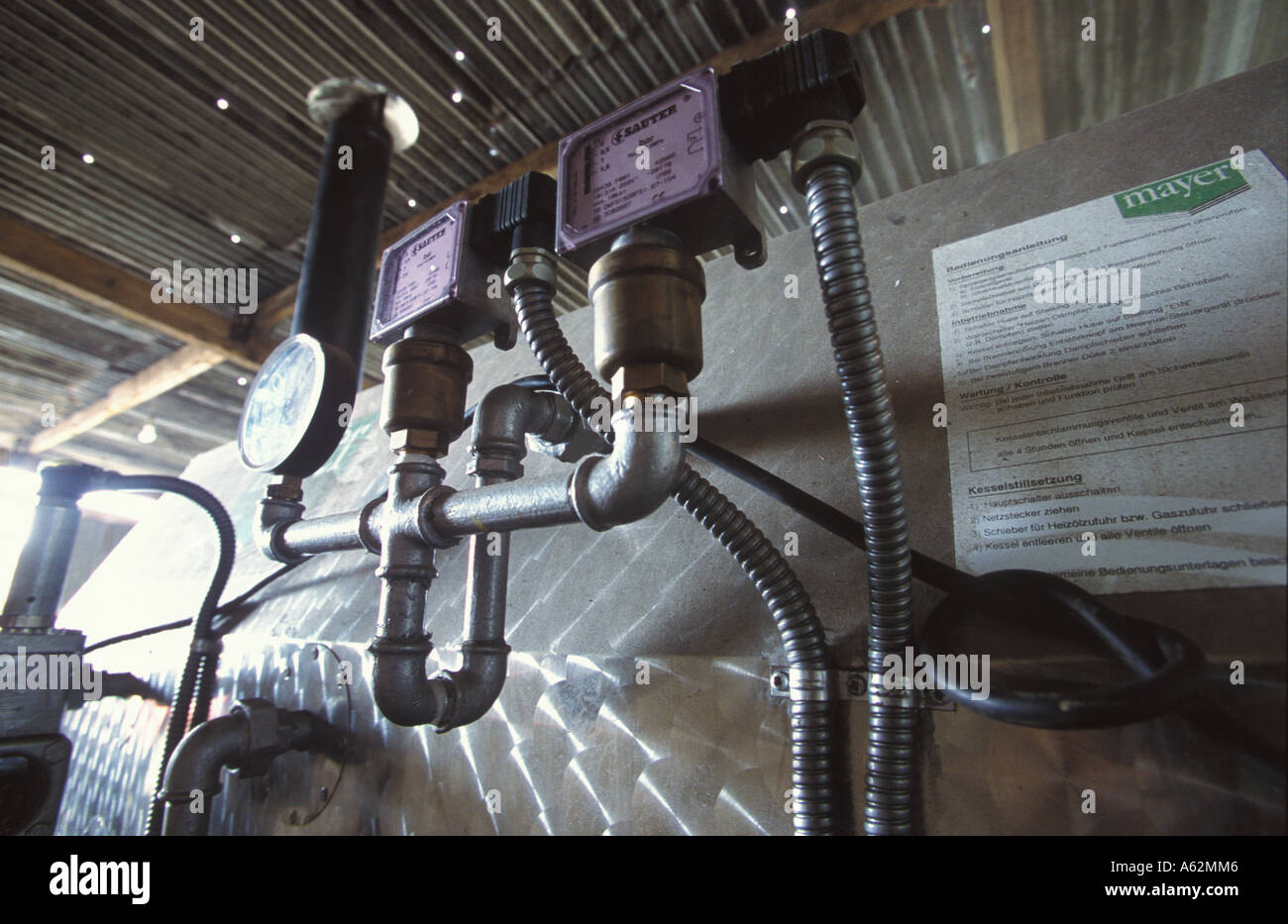 sterilizing compost using steam Stock Photo - Alamy